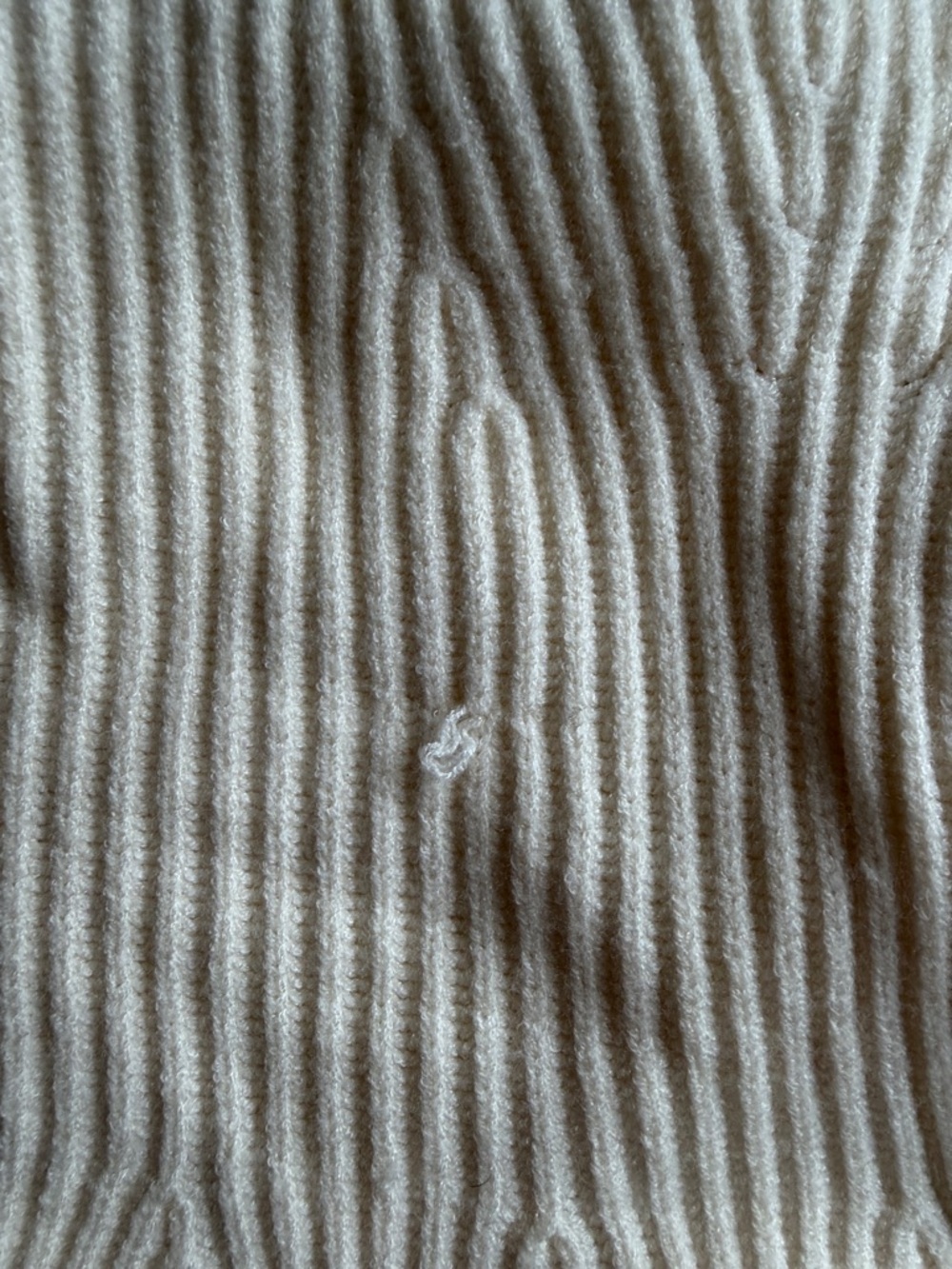 Line & Dot Off-White Strapless Ribbed Peplum Camisole - Picture 6 of 8
